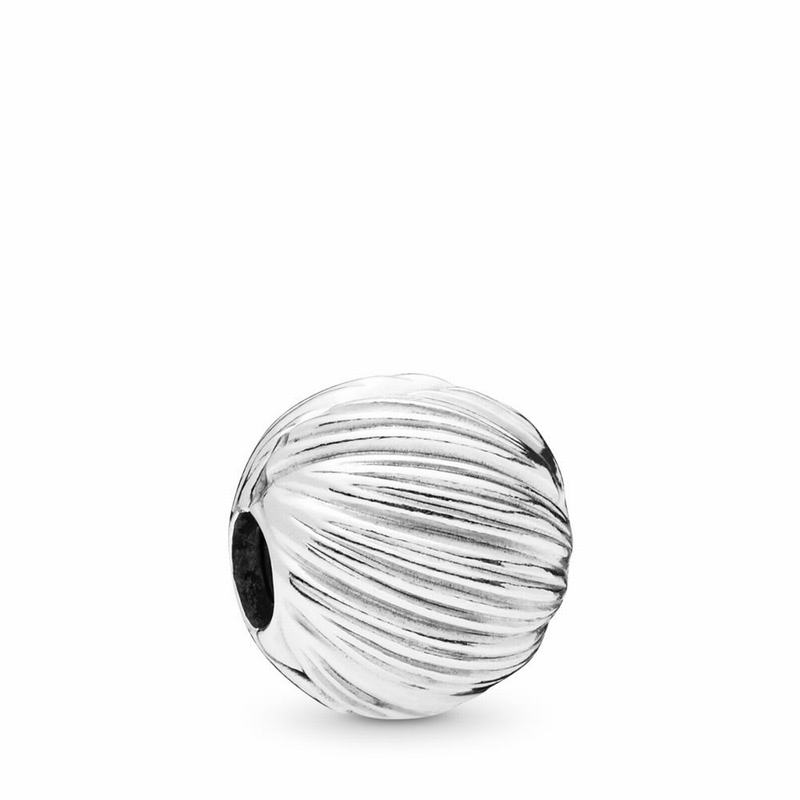 Pandora Seeds Of Elegance Clip - Sterling Silver/Silicone - Canada | QL2437LS